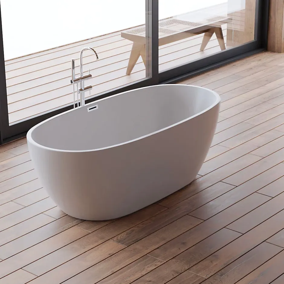 Spalina Baignoire îlot ovale SAMBA L. 170 x l. 79 cm, by