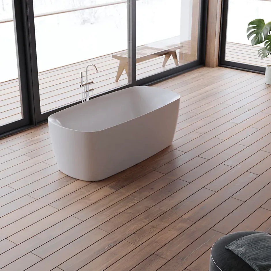 Spalina Baignoire îlot ovale Swing 170x80 cm, by* Baignoire Îlot