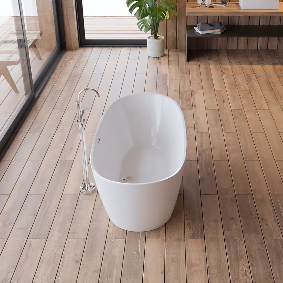 Spalina Baignoire îlot ovale Venecia 170x80 cm, by* Baignoire Îlot