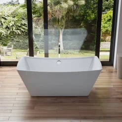 Spalina Baignoire îlot rectangulaire Kira 170x63 cm, blanc, by