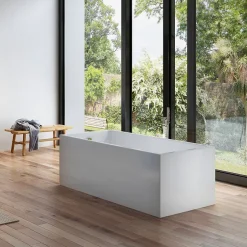 Spalina Baignoire îlot rectangulaire Arko 170x75 cm, blanc, By