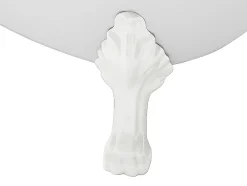 Vente-unique Baignoire îlot rétro avec pieds de lion blancs - 200 L - 145 x 74 x 77 cm - Blanche - NISOS II* Baignoire Îlot