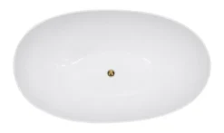 Azura Home Design Baignoire îlot SIYA 172 x 100 cm* Baignoire Îlot