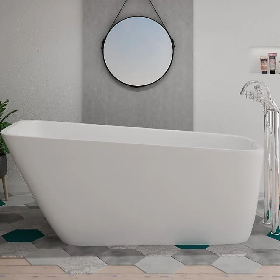 Distribain Baignoire îlot Vico - 170 x 80 x 66 cm
