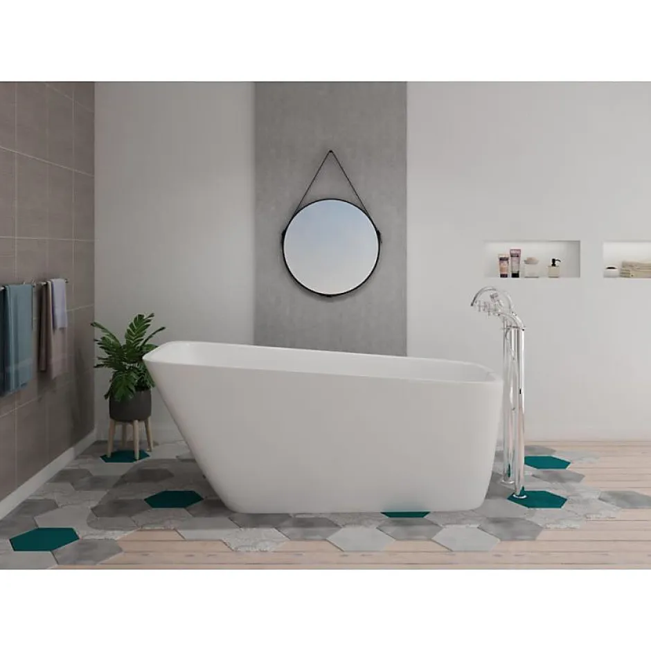 Distribain Baignoire îlot Vico - 170 x 80 x 66 cm