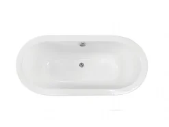 Azura Home Design Baignoire îlot VICTORIA - 160 x 75 cm* Baignoire Îlot