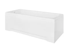 Azura Home Design Baignoire MIRANO II avec tablier 140/70 - 160 x 70 cm* Baignoire Droite