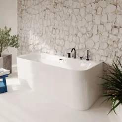 Villeroy & Boch Baignoire murale semi-îlot Loop & Friends