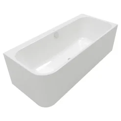 Villeroy & Boch Baignoire murale Architectura pour installation en angle à droite, 1800 x 800 mm, Blanc* Baignoire Îlot