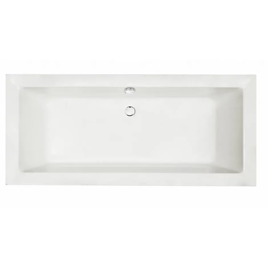 Sanitaire Baignoire nue rectangulaire NUBEA 190x90cm* Baignoire Droite