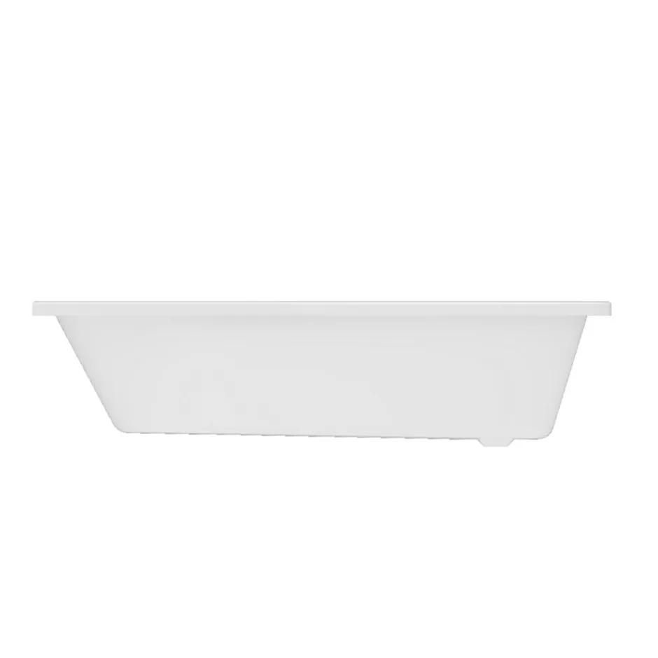 Baignoire pour angle gauche Horyn L. 150 cm x l. 90 cm blanc* Baignoire Asymétrique