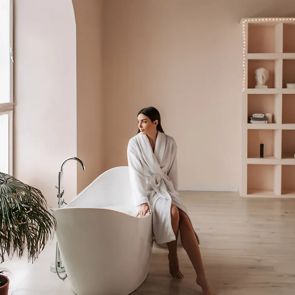 Rea Baignoire Ferrano 180Cm White* Baignoire Îlot