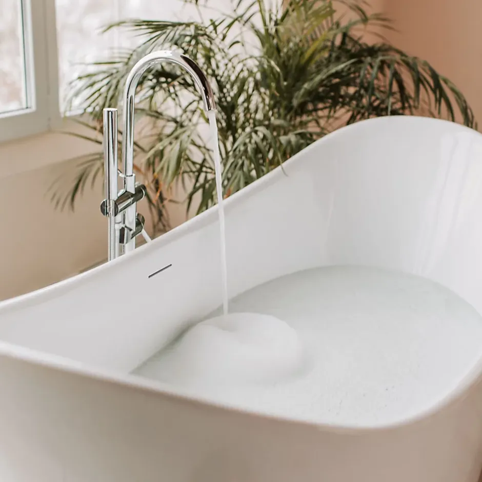 Rea Baignoire Ferrano 180Cm White* Baignoire Îlot