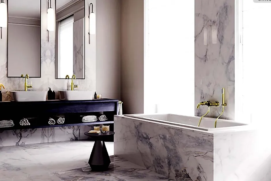 Besco Baignoire rectangulaire - 170 x 75 cm - sans Habillage - avec Pieds - Vidage Chrome - TALIA SLIM* Baignoire Droite