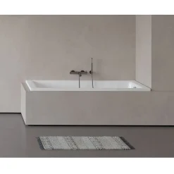 Sanycces Baignoire rectangulaire encastrable BALI blanc brillant 170x70