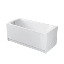 Planète Bain Baignoire rectangulaire gain de place 150x70 cm NAO encastrable (SANS TABLIER)