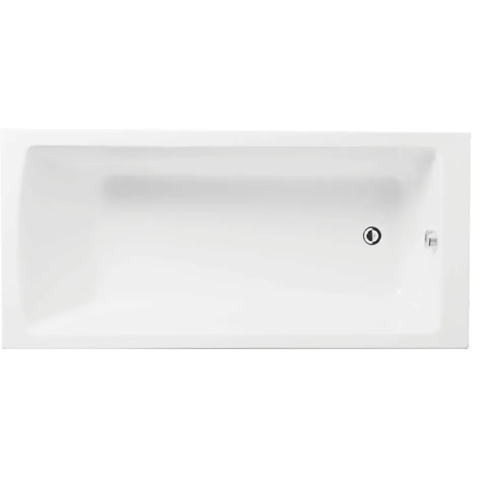 Vitra Baignoire rectangulaire Neon avec pied 170x75cm Blanc