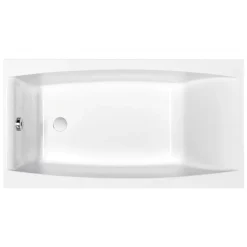 Planète Bain Baignoire rectangulaire 160x75 cm VIRGO encastrable en acrylique + tablier central