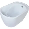 Vente-unique Baignoire sabot - 165 L - 120 x 75 x 65 cm - Blanche - PICCOLA* Baignoire Droite