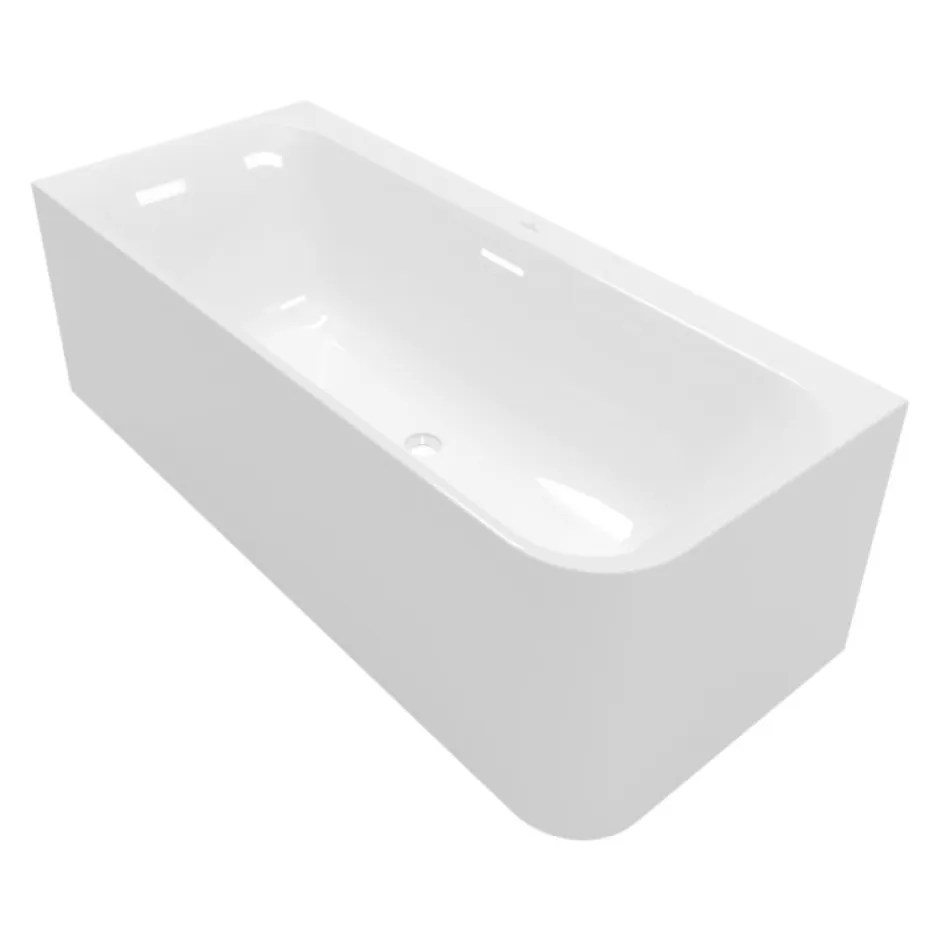 Villeroy & Boch Baignoire semi-îlot d'angle Loop & Friends version gauche