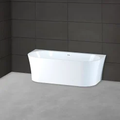 Spalina Baignoire semi-îlot murale Ruby 170x80 cm, by