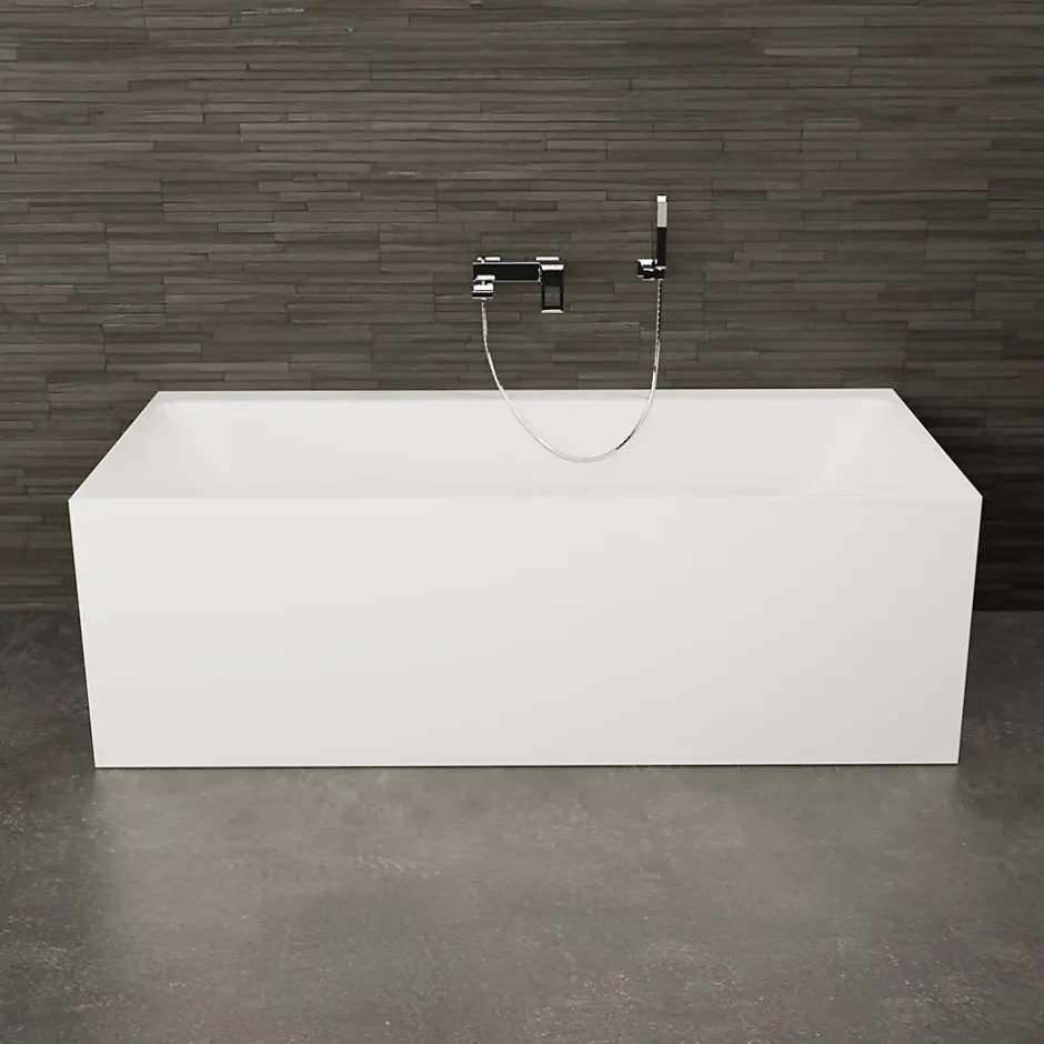 Spalina Baignoire semi-îlot murale COBALT L.170 x l.75 cm, by