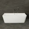 Spalina Baignoire semi-îlot murale Mint 180, blanc, 180x81 cm, by* Baignoire Îlot