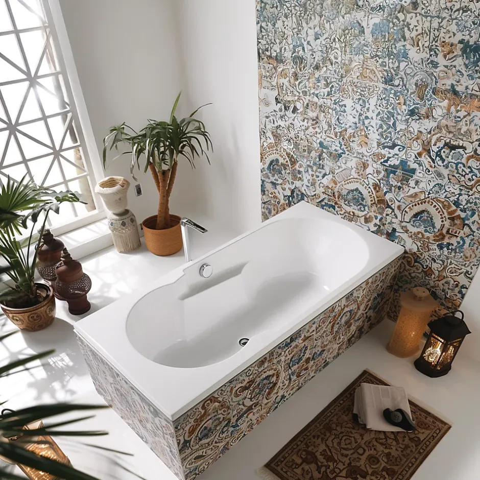 Valentin Baignoire Zadig 180 x 80 cm sans tablier