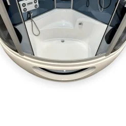 Eliteshopping Baignoire-Douche hydromassage angle 150 x 150 cm Aphrodite* Baignoire Douche