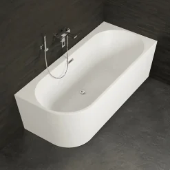 Spalina Baignoires Ilot Capri 170 droite blanche 170 x76 x58 cm, by