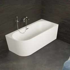 Spalina Baignoires Ilot Capri 170 droite blanche 170 x76 x58 cm, by