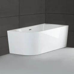 Spalina Baignoires Ilot Capri 170 droite blanche 170 x76 x58 cm, by