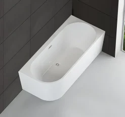 Spalina Baignoires Ilot Capri 170 droite blanche 170 x76 x58 cm, by