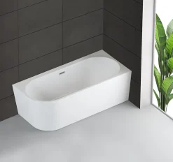 Spalina Baignoires Ilot Capri 170 droite blanche 170 x76 x58 cm, by