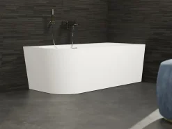 Spalina Baignoires Ilot Capri 170 droite blanche 170 x76 x58 cm, by