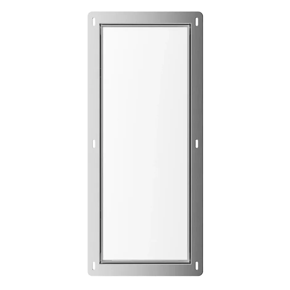 Balneo Armoire encastrée pour brosse WC gauche verre blanc 53,2cm