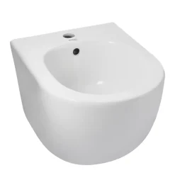 Balneo Bidet suspendu, sans bride bau, Ceramique, Blanc, ASOX* Bidet
