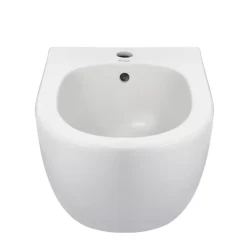 Balneo Bidet suspendu, sans bride bau, Ceramique, Blanc, ASOX* Bidet