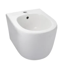 Balneo Bidet suspendu, sans bride bau, Ceramique, Blanc, AROX
