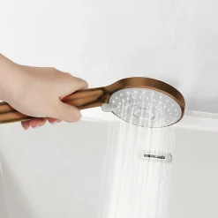 Balneo Douchette cuivre économe en eau CASCADE* Pommeau De Douche, Flexible Et Barre De Douche