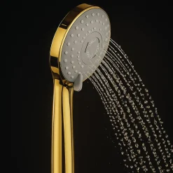 Balneo Douchette or économe en eau CASCADE* Pommeau De Douche, Flexible Et Barre De Douche