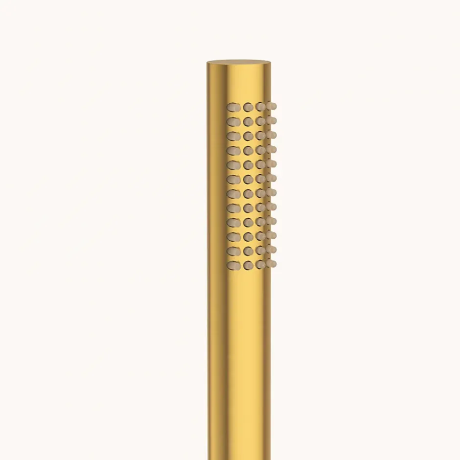 Balneo Douchette or en acier inoxydable au design élégant CASCADE* Pommeau De Douche, Flexible Et Barre De Douche