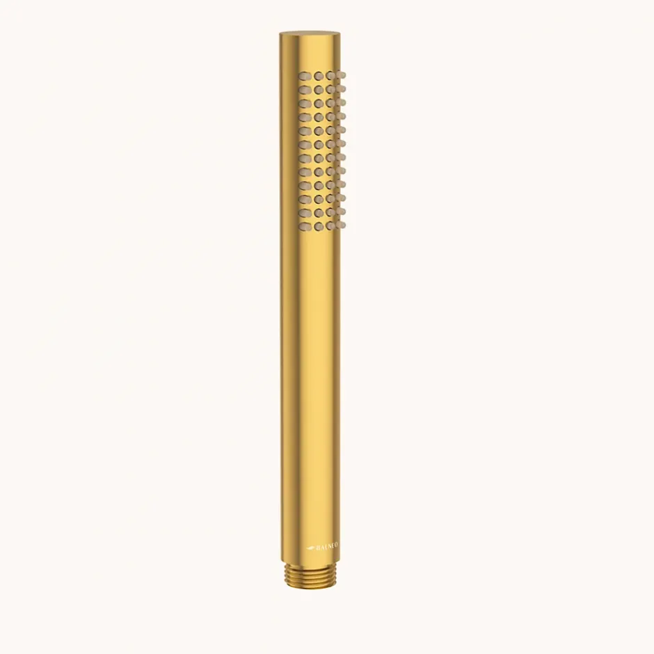 Balneo Douchette or en acier inoxydable au design élégant CASCADE* Pommeau De Douche, Flexible Et Barre De Douche