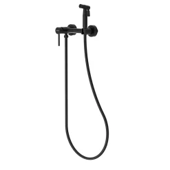 Balneo Robinet de bidet noir Acier inoxydable - Mitigeur de bidet CASCADE