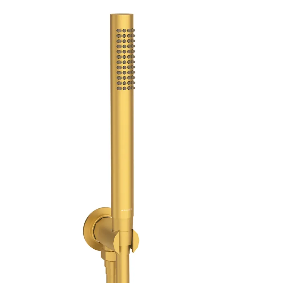 Balneo Système de douche avec pommeau de pluie or Acier inoxydable - Mitigeur de douche avec douchette CASCADE* Colonne De Douche Mécanique