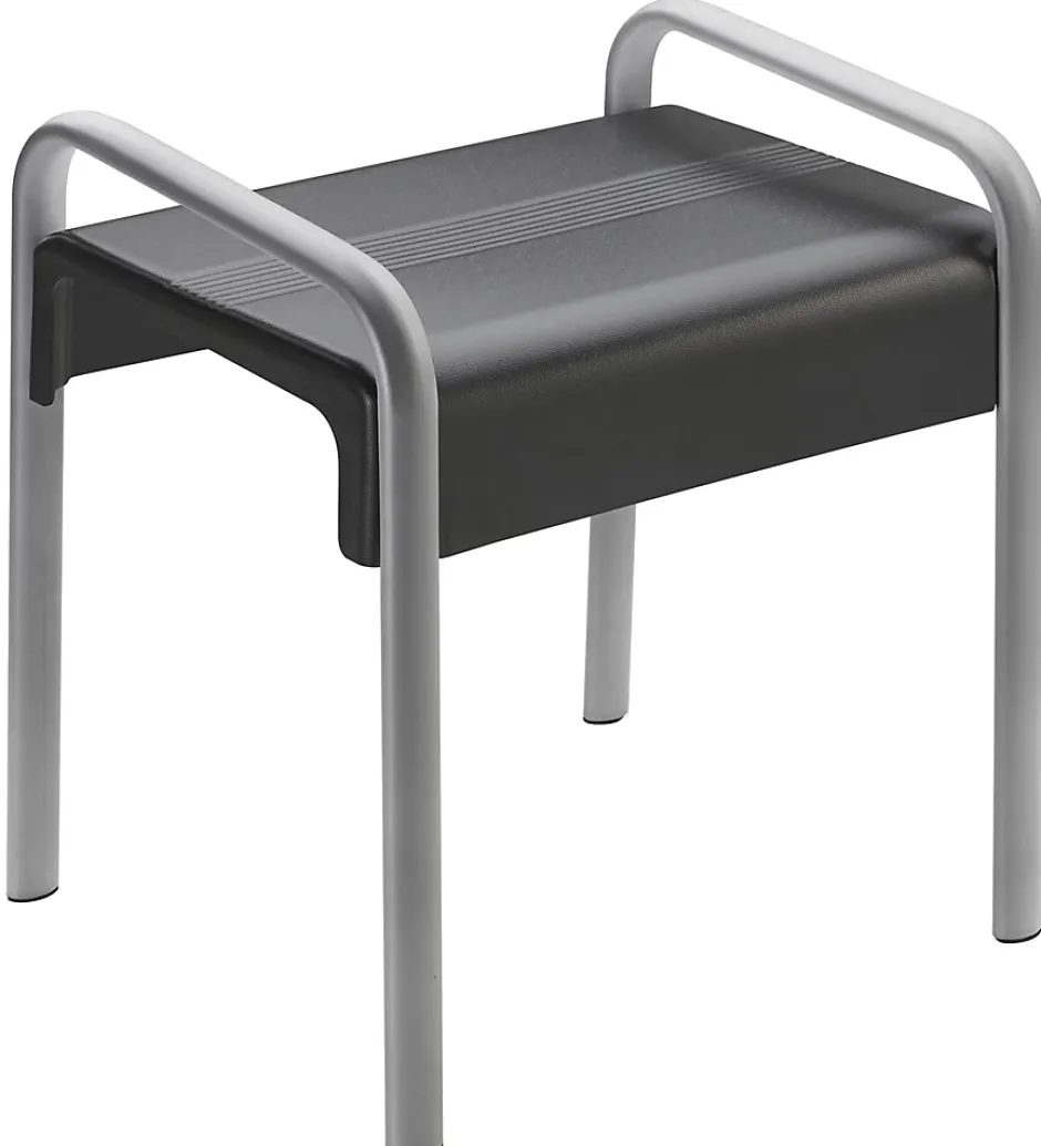 Godonnier Banc de douche gris avec poignées* Siège De Douche