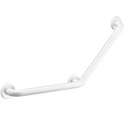 Delabie Barre d'appui coudée Basic 135 degrés Diamètre 32 mm - 400 x 400 mm