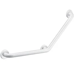 Delabie Barre d'appui coudée Basic 135 degrés Diamètre 32 mm - 400 x 400 mm