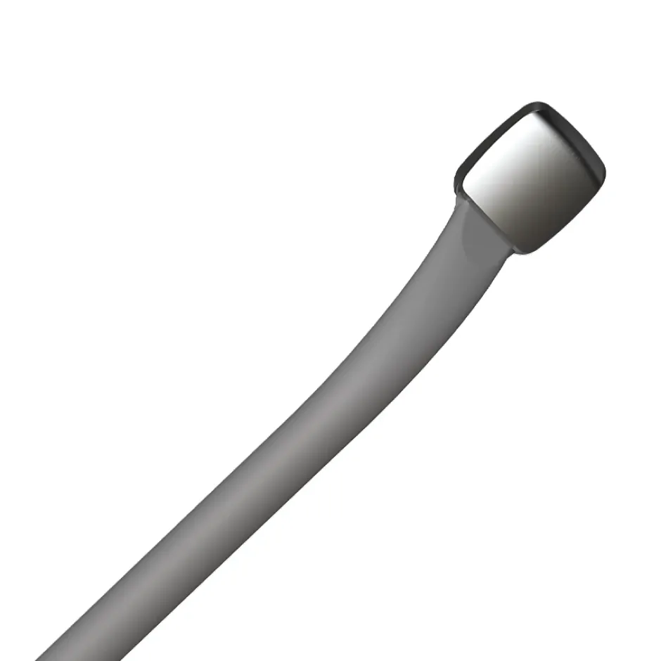 Godonnier Barre d'appui coudée en acier gris Essentiels Plus 60,9 cm