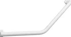 Godonnier Barre d'appui coudée en aluminium blanc époxy 62,3 cm 135'* Barre D'Appui